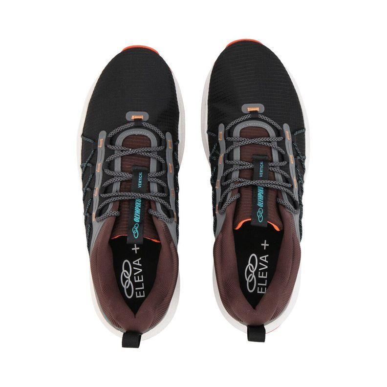Zapatilla Hombre Vertical Negro/Gris Olympikus-1