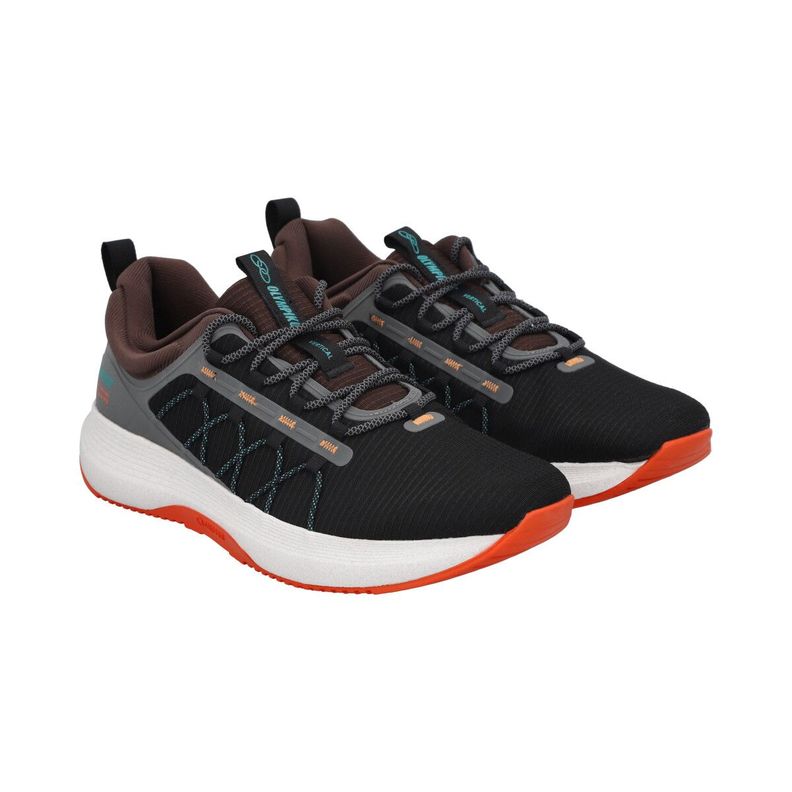 Zapatilla Hombre Vertical Negro/Gris Olympikus-4
