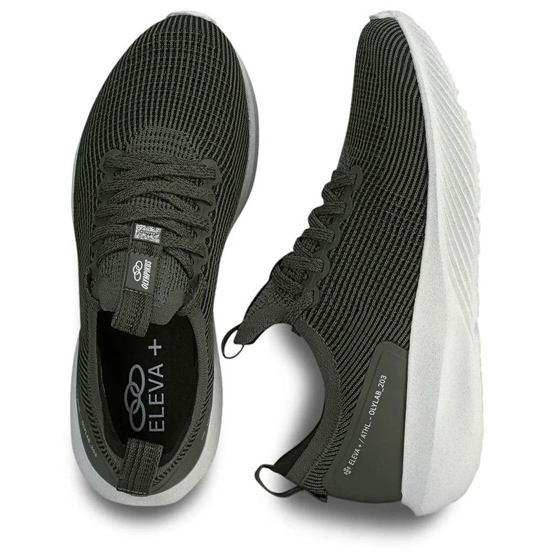 Zapatilla Hombre Asfalto Verde Militar-2