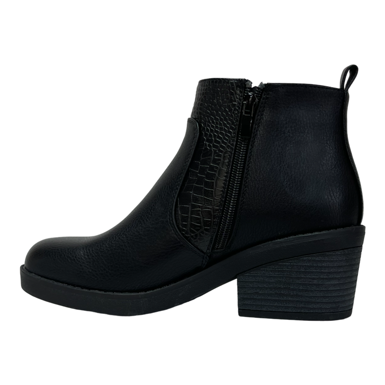 Botin Mujer Negro Verona Detogni-1