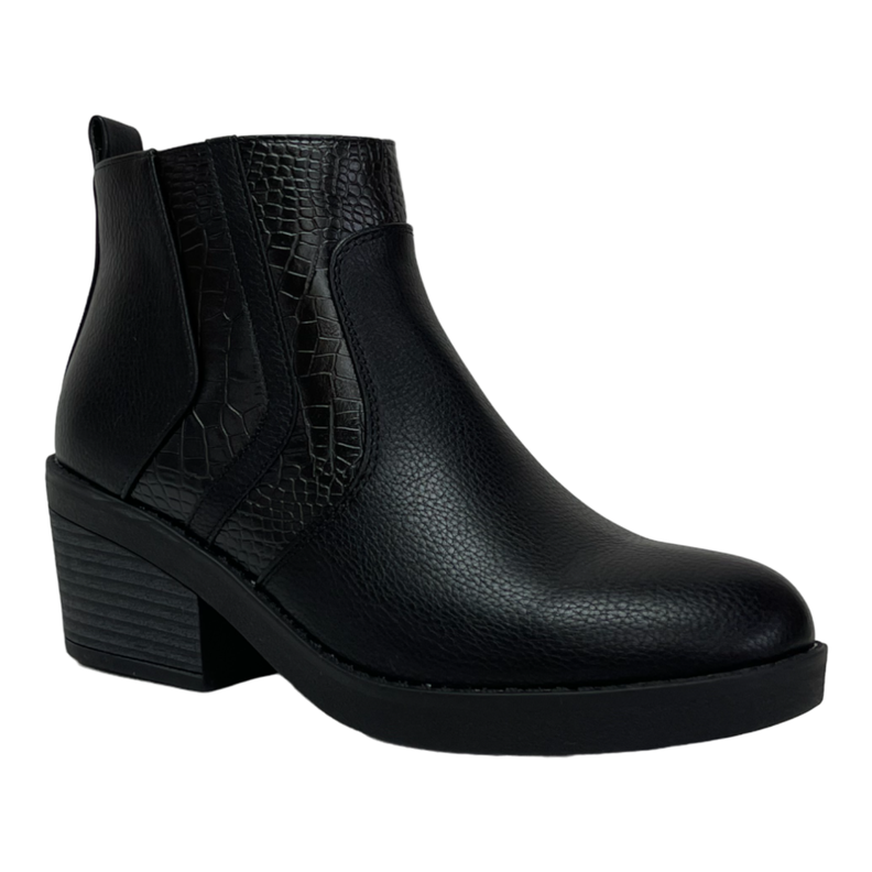 Botin Mujer Negro Verona Detogni-3