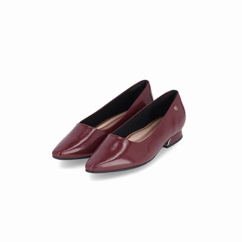 Zapato Mujer Vino/Charol Silvia 910 Piccadilly-1
