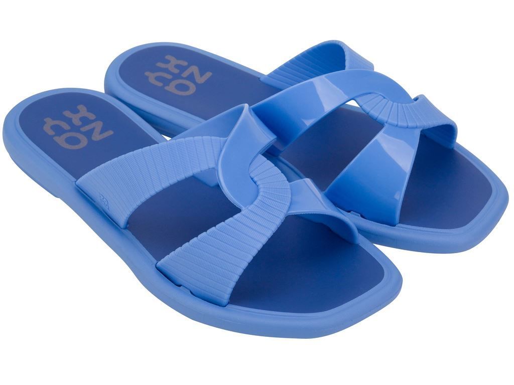 Sandalia Mujer Azul Momento 331 Zaxy