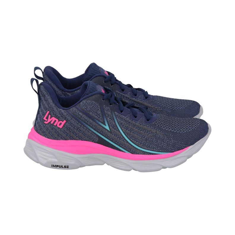 Zapatilla Mujer Intersetion Azul Lynd-2