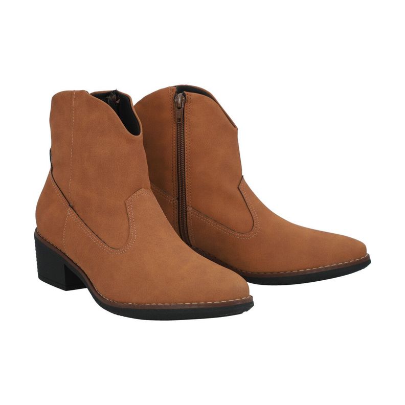 Bota Texana Dalva Camel Piccadilly-2