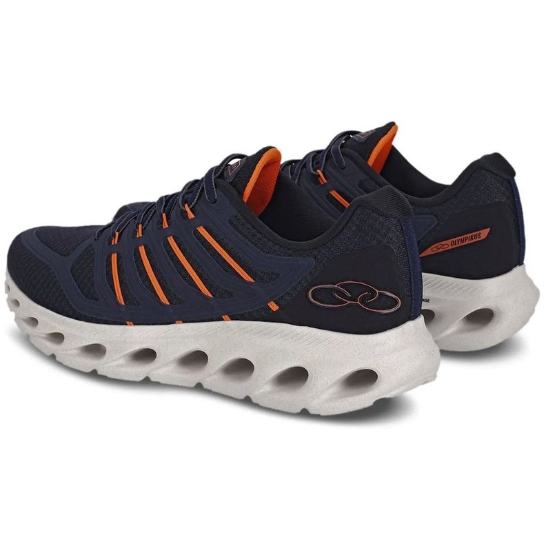 Zapatilla Hombre Cyber 4 Azul Marino-1