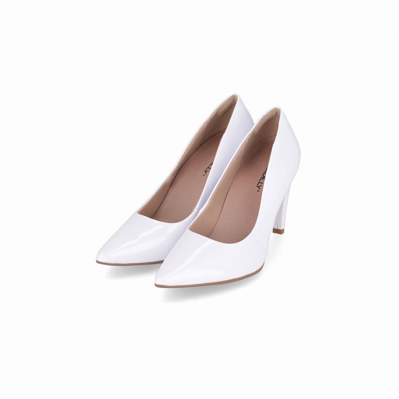 Zapato Mujer Blanco/Charol Silvana Piccadilly-1