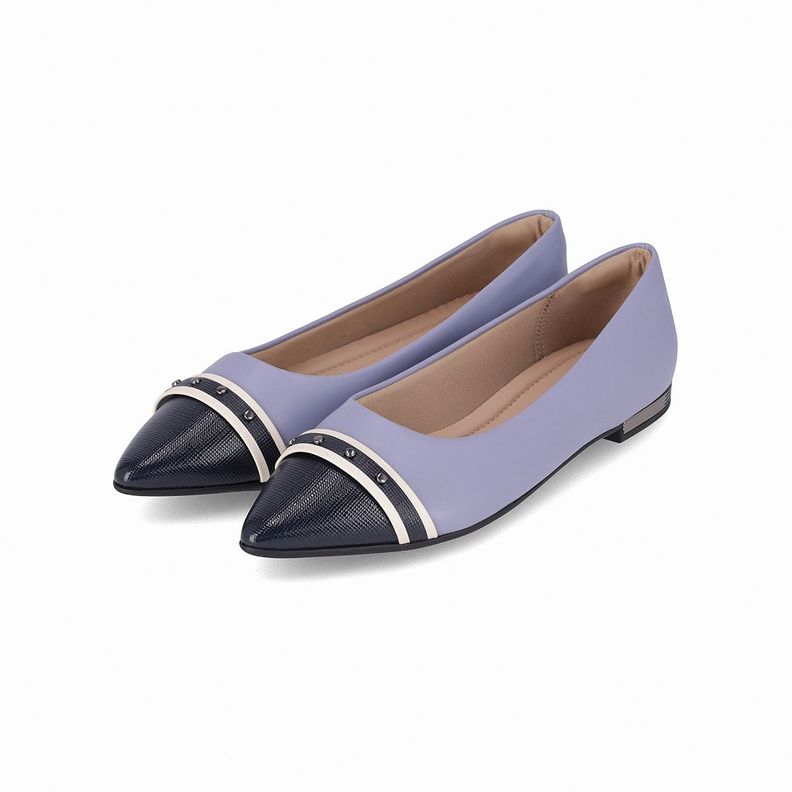 Zapato Mujer Azul/Lavanda Ana Piccadilly-1