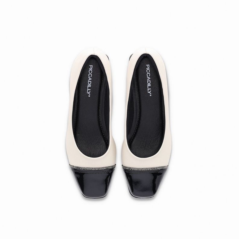 Zapato Mujer Negro/Blanco Tati  Piccadilly-2