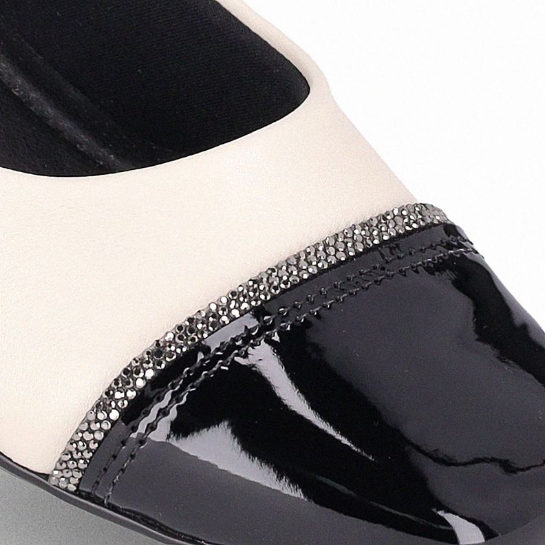 Zapato Mujer Negro/Blanco Tati  Piccadilly-4