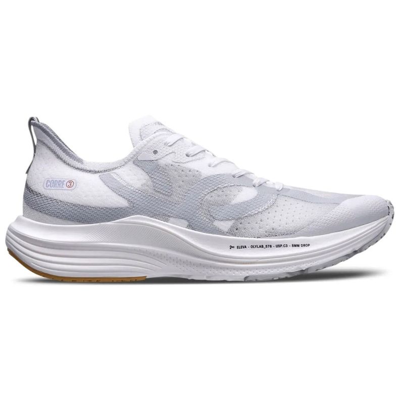Zapatilla Running Hombre Corre 3 Blanco-0