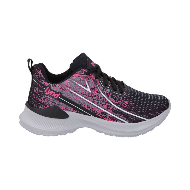 Zapatilla Infantil Voraz Negro Lynd-3