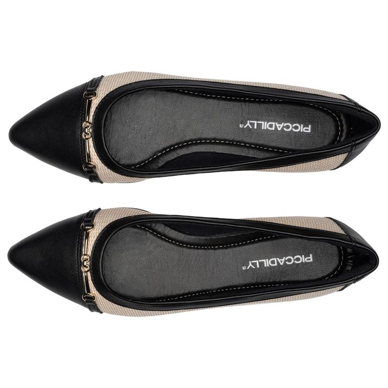 Zapato Mujer Raices Ana Negro/Blanco Piccadilly-2