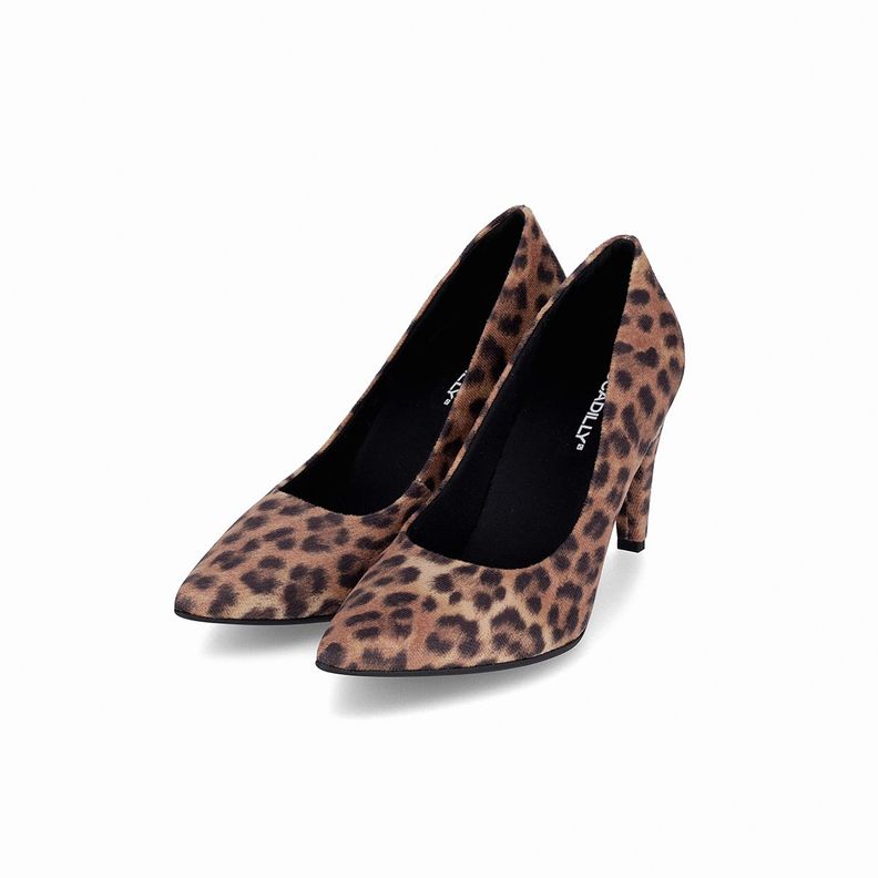 Zapato Mujer Nude/Animal Print Silvana Piccadilly-1