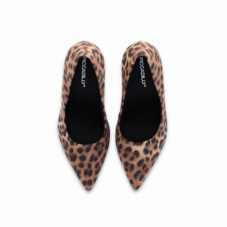 Zapato Mujer Nude/Animal Print Silvana Piccadilly-2