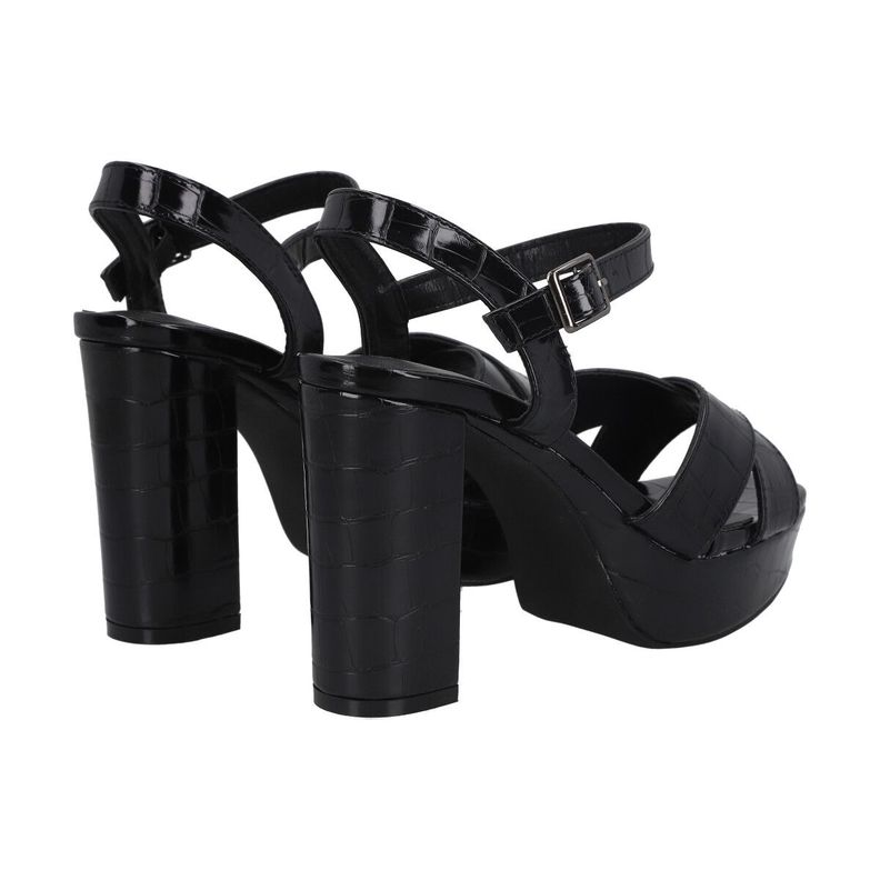 Sandalia Mujer Negro Jules Police-2