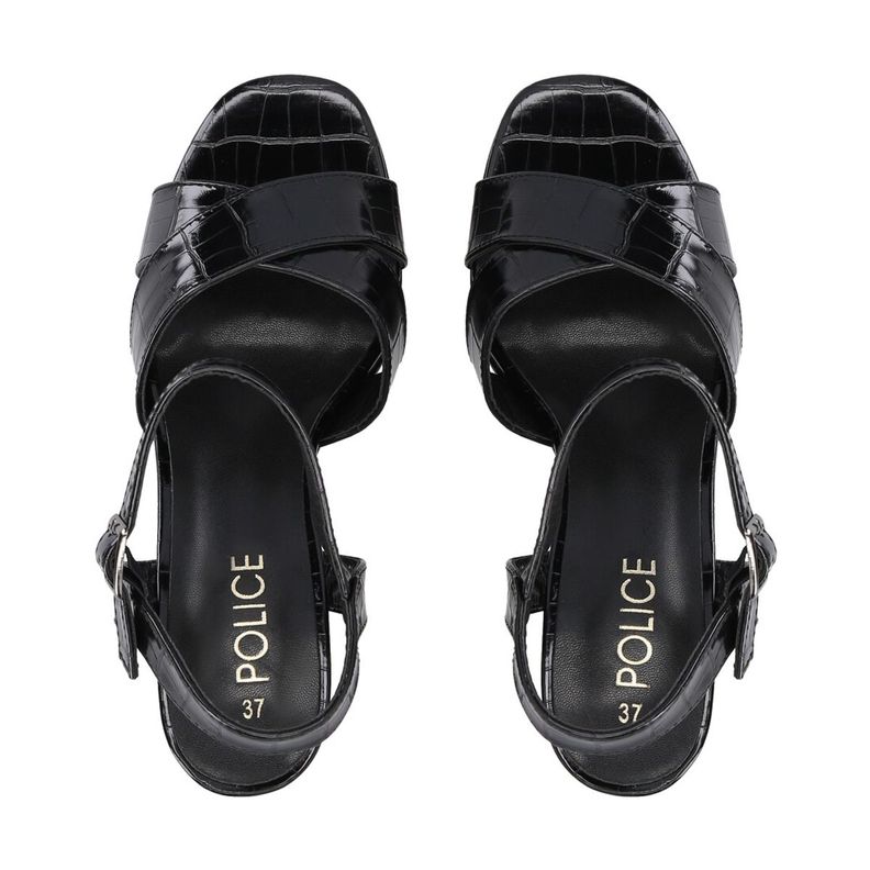 Sandalia Mujer Negro Jules Police-4