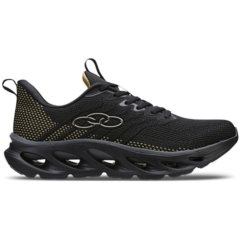 Zapatilla Hombre Diffuse 5 Negro/Dorado-0