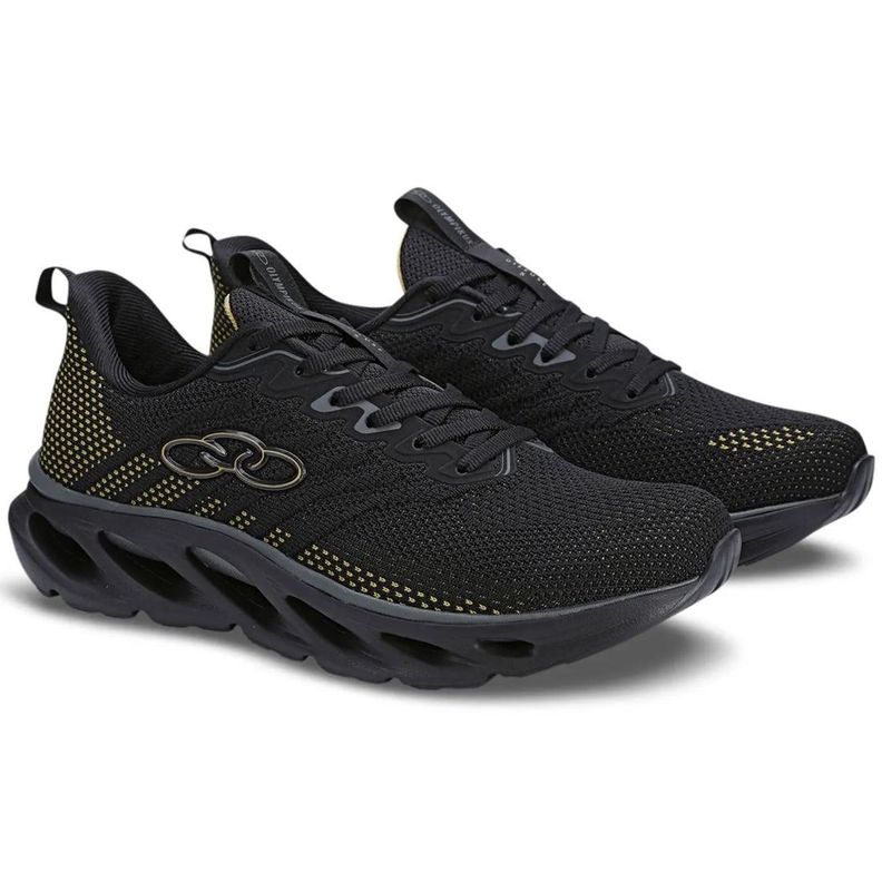 Zapatilla Hombre Diffuse 5 Negro/Dorado-1