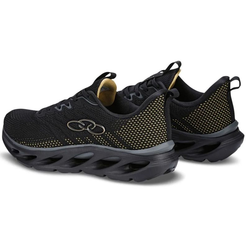Zapatilla Hombre Diffuse 5 Negro/Dorado-4