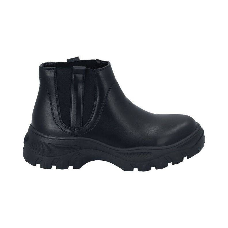 Botin Mujer Negro Plataforma Cota Police 35