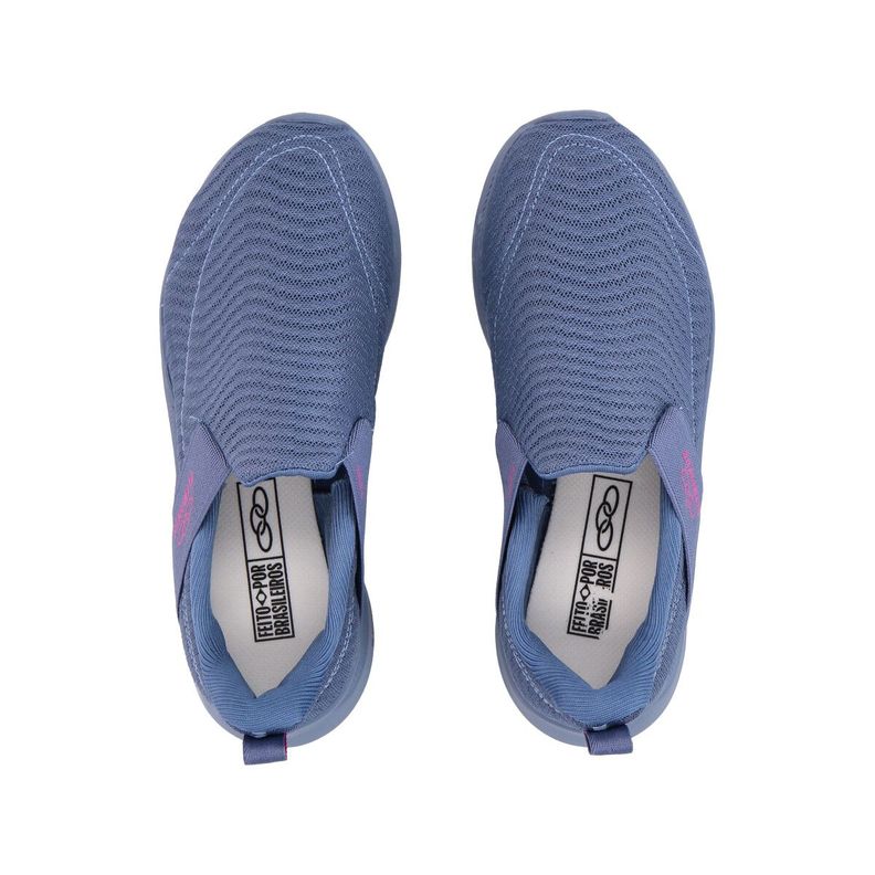 Zapatilla Infantil Flutua Celeste Olympikus-3