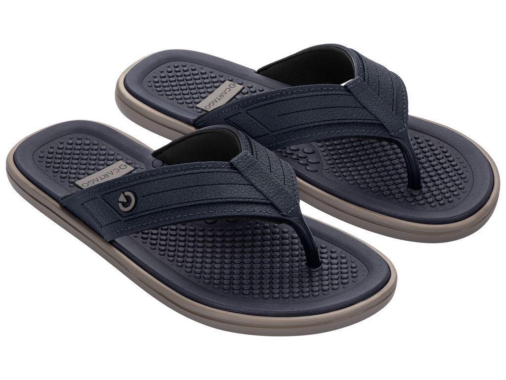 Sandalia Hombre Azul Alabama 424 Cartago-0