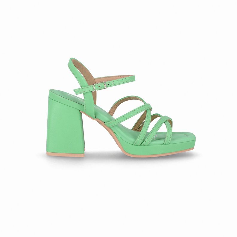 Sandalia Mujer Verde Eloisa Piccadilly-2