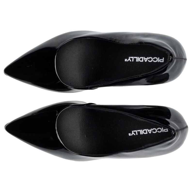 Zapato Mujer Charol Silvana Negro Piccadilly-1