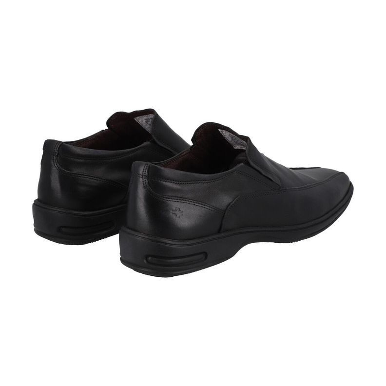 Zapato Formal Hombre Cuero Negro Perlatto-4