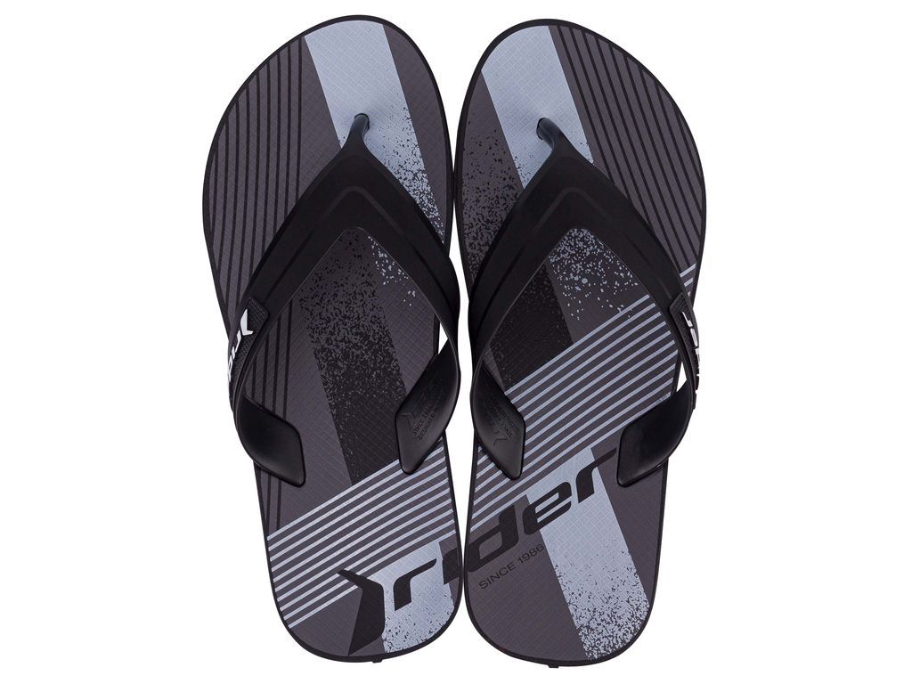 Sandalia Hombre Negro/Blanco Graphics Rider-0