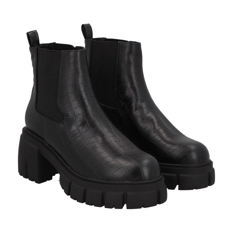 Botin Mujer Negro Cecilia Detogni-3