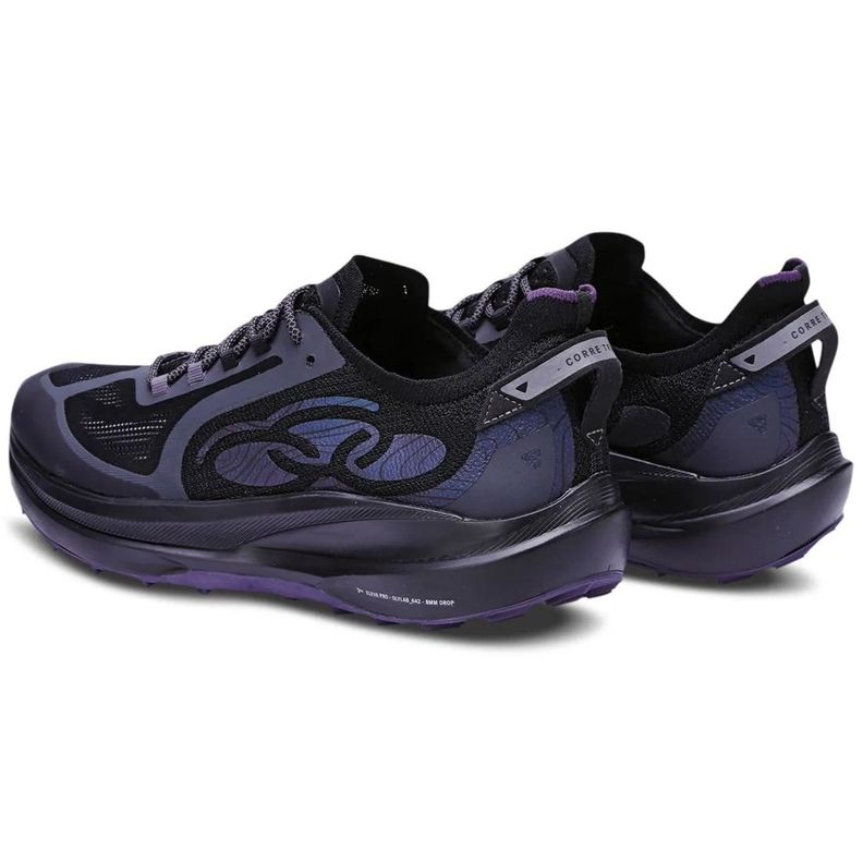 Zapatilla Trail Running Mujer Corre Trilha Negro-2