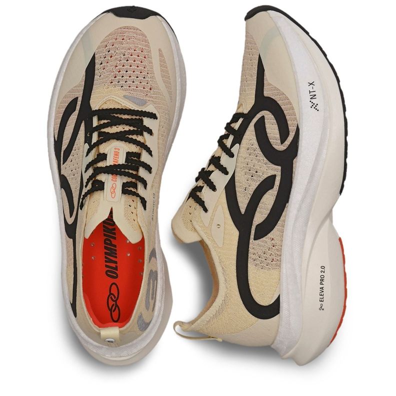 Zapatilla Running Hombre Corre Grafeno 3 Beige-2