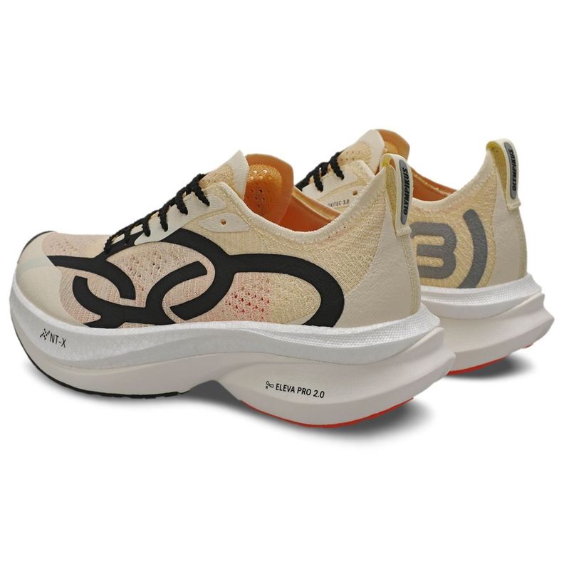 Zapatilla Running Hombre Corre Grafeno 3 Beige-3