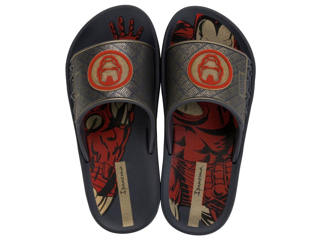 Sandalia Infantil Gris Marvel Sport Ipanema-0