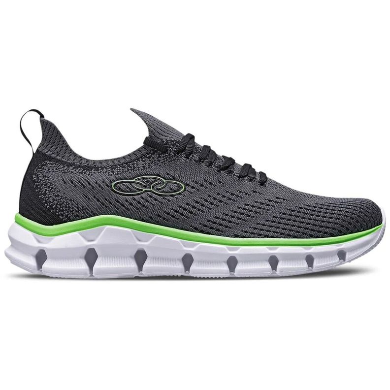 Zapatilla Hombre Cygnus Gris/Verde Olympikus-0