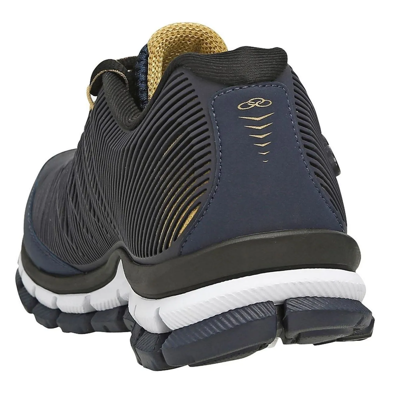 Zapatilla Mujer Dynamic Azul Marino/Dorado-3