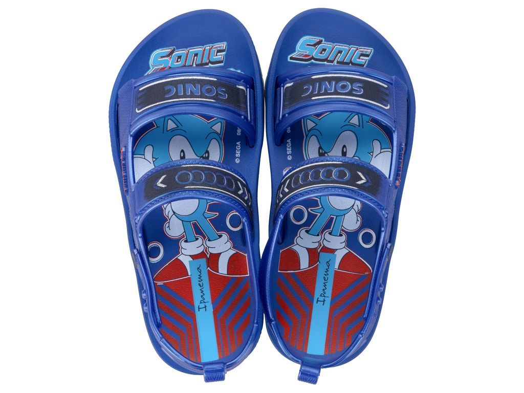 Sandalia Nino Azul Sonic Papete Ipanema