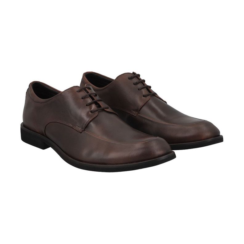 Zapato Formal Hombre Cuero Café 514  Perlatto-0