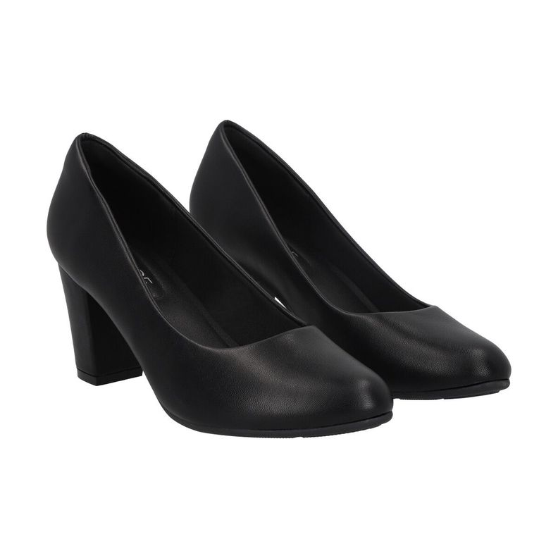 Zapato Mujer Negro Adela Police-0