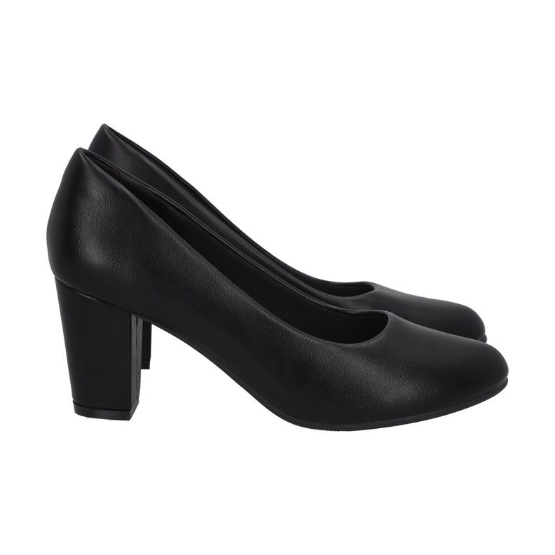 Zapato Mujer Negro Adela Police-2
