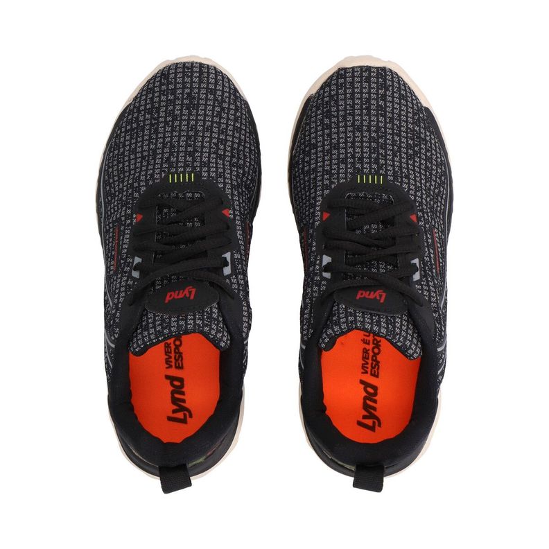 Zapatilla Infantil Soma Negro Lynd-1
