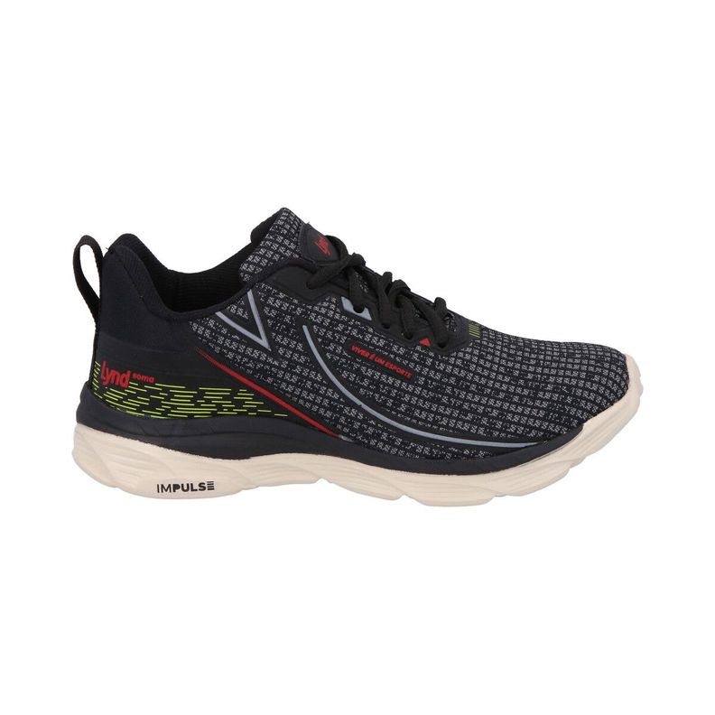 Zapatilla Infantil Soma Negro Lynd-3