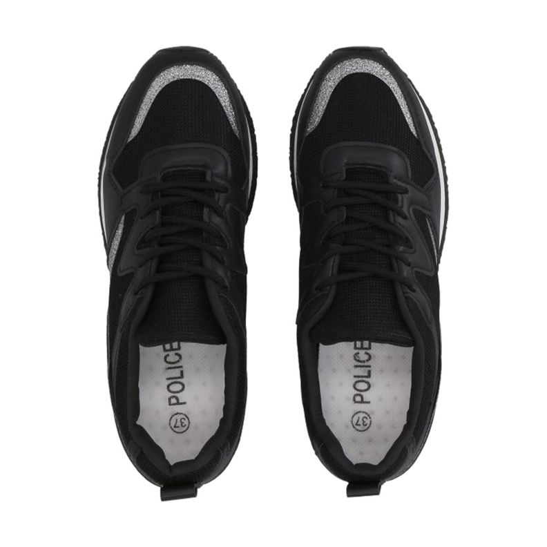 Zapatilla Mujer Negro Rock 173 Police-1