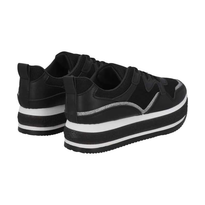 Zapatilla Mujer Negro Rock 173 Police-3