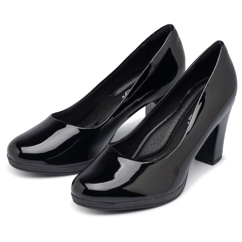 Zapato Mujer Negro Deise Charol 47 Piccadilly-2