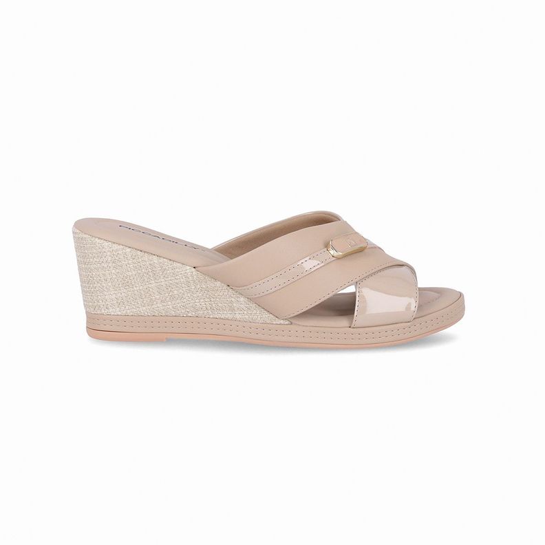 Sandalia Mujer Marfil/Dorado Alice Piccadilly-2