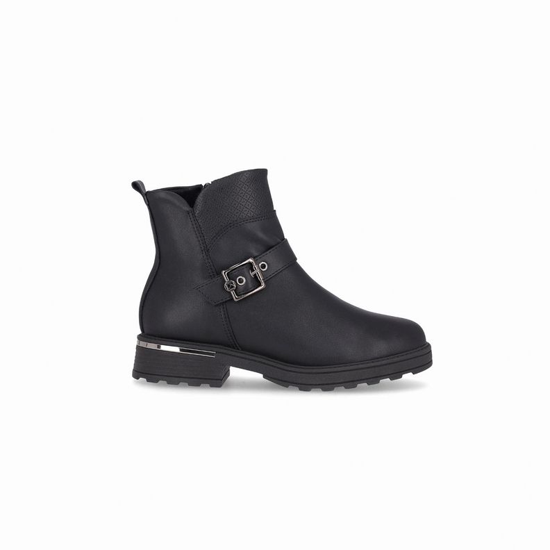 Botin Mujer Negro Gisa 91 Piccadilly-0