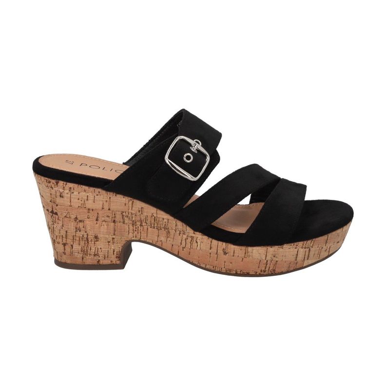 Sandalia Mujer Negro Lily Police-1